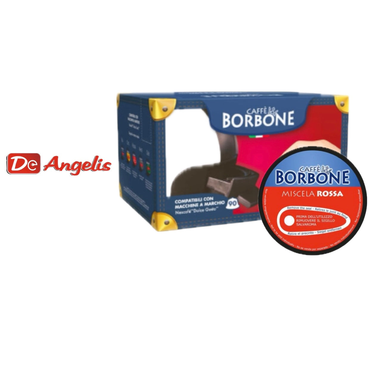 90 capsule caffè borbone Dolce Gusto