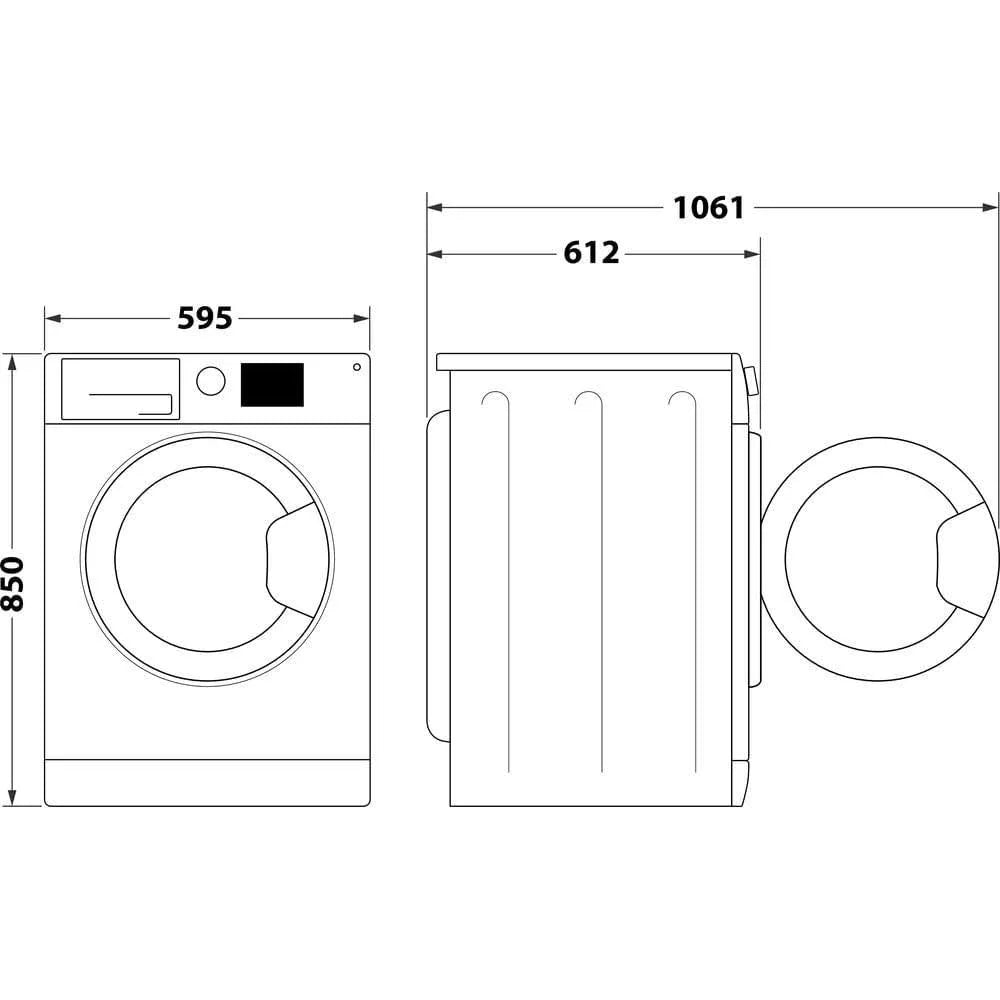 Indesit: Lavatrice 8kg