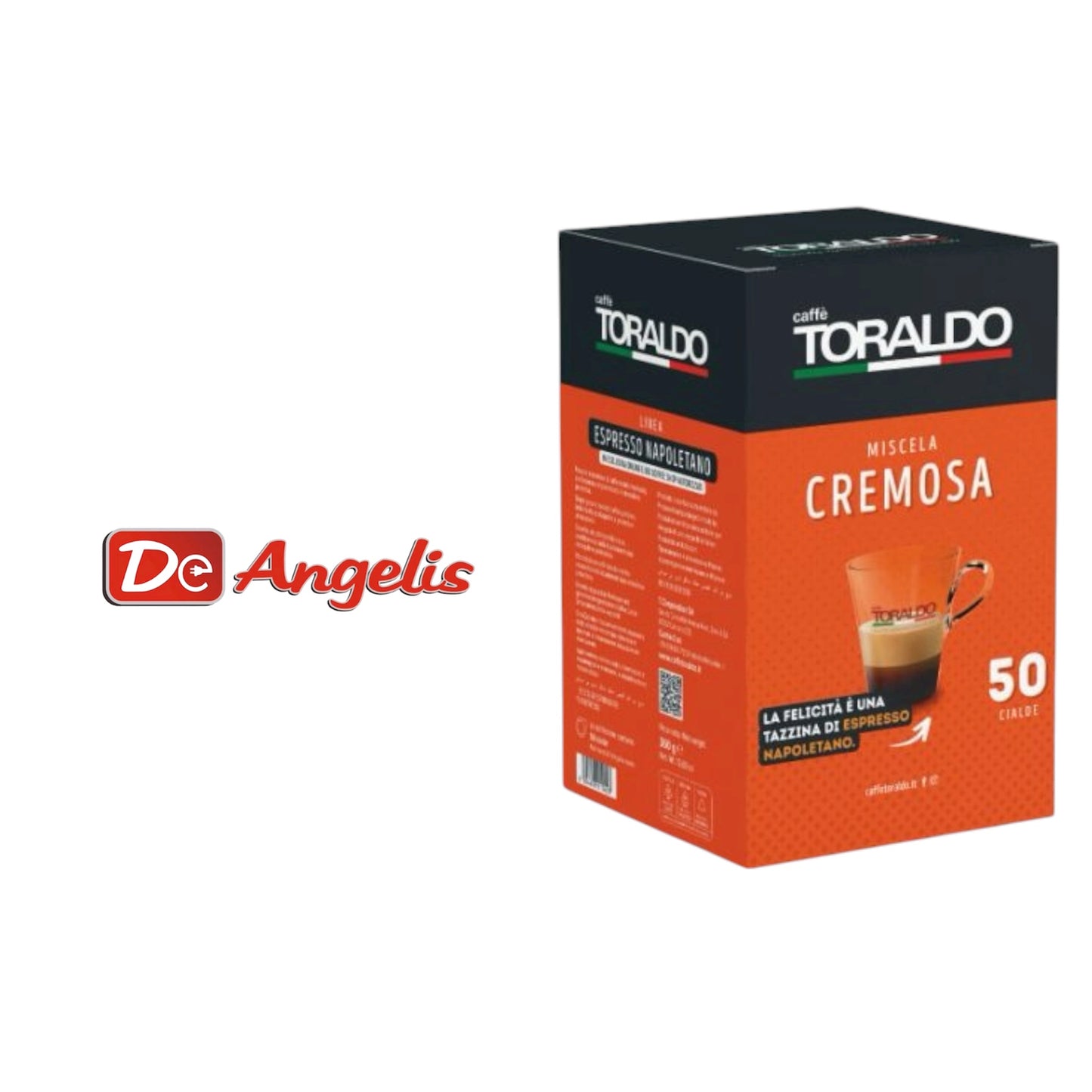 Caffè Toraldo: 50 cialde miscela cremosa