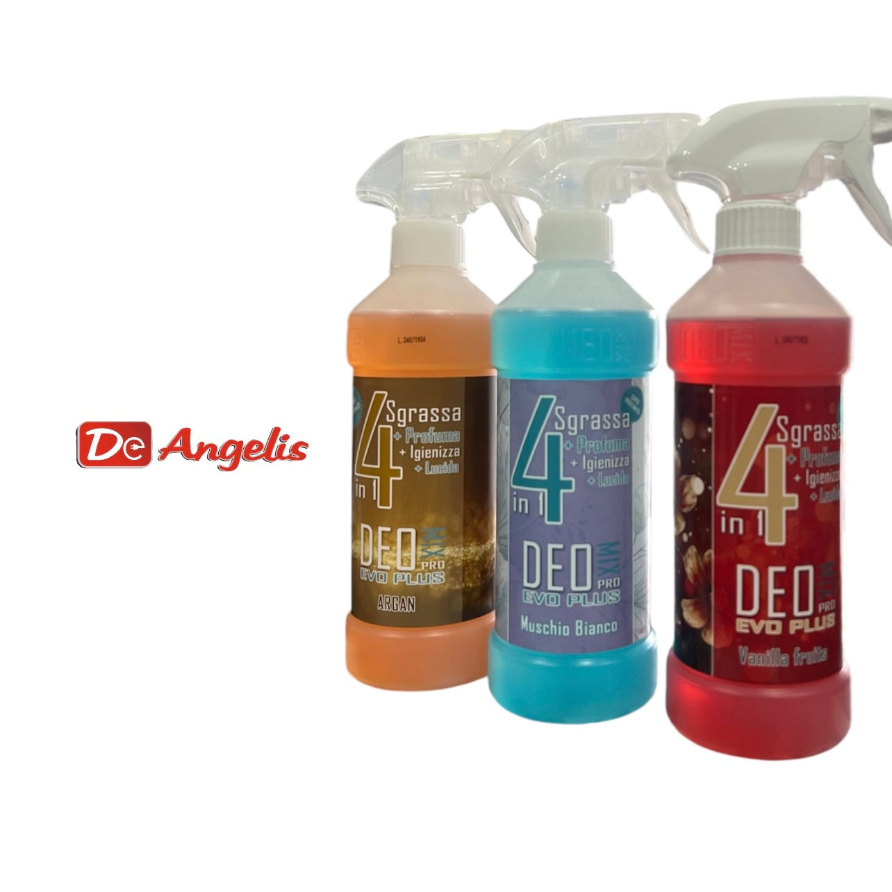 DeoMix sgrassatore 4in1 3 pz