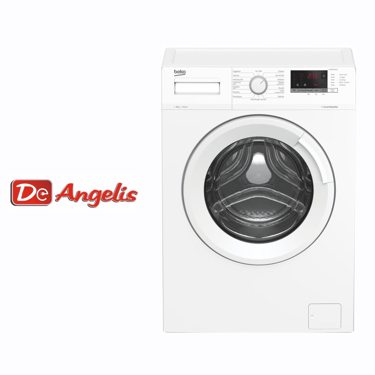 Beko: Lavatrice 8kg