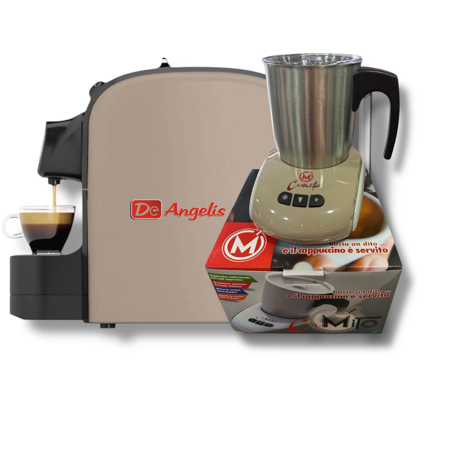 Mito macchina da caffé + cremito cappuccinatore