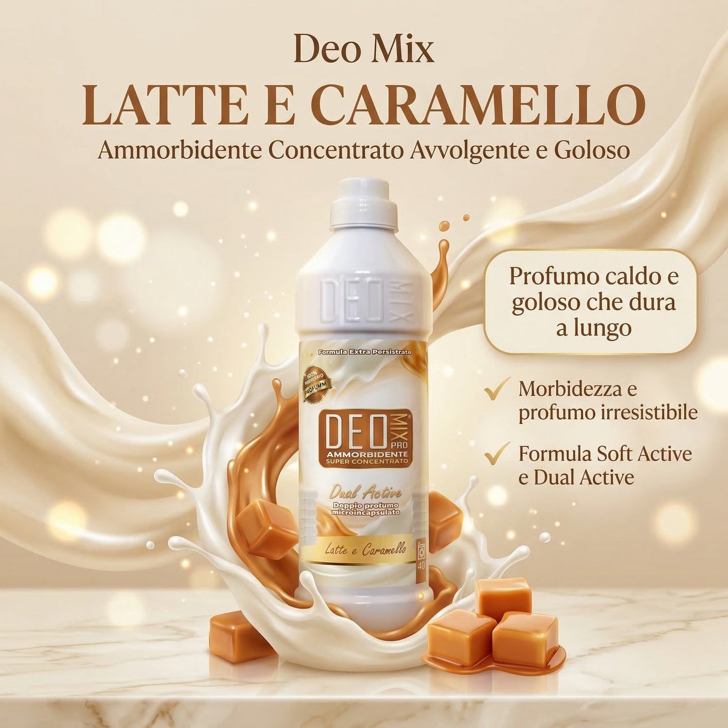 DeoMix: Latte&Caramello ammorbidente