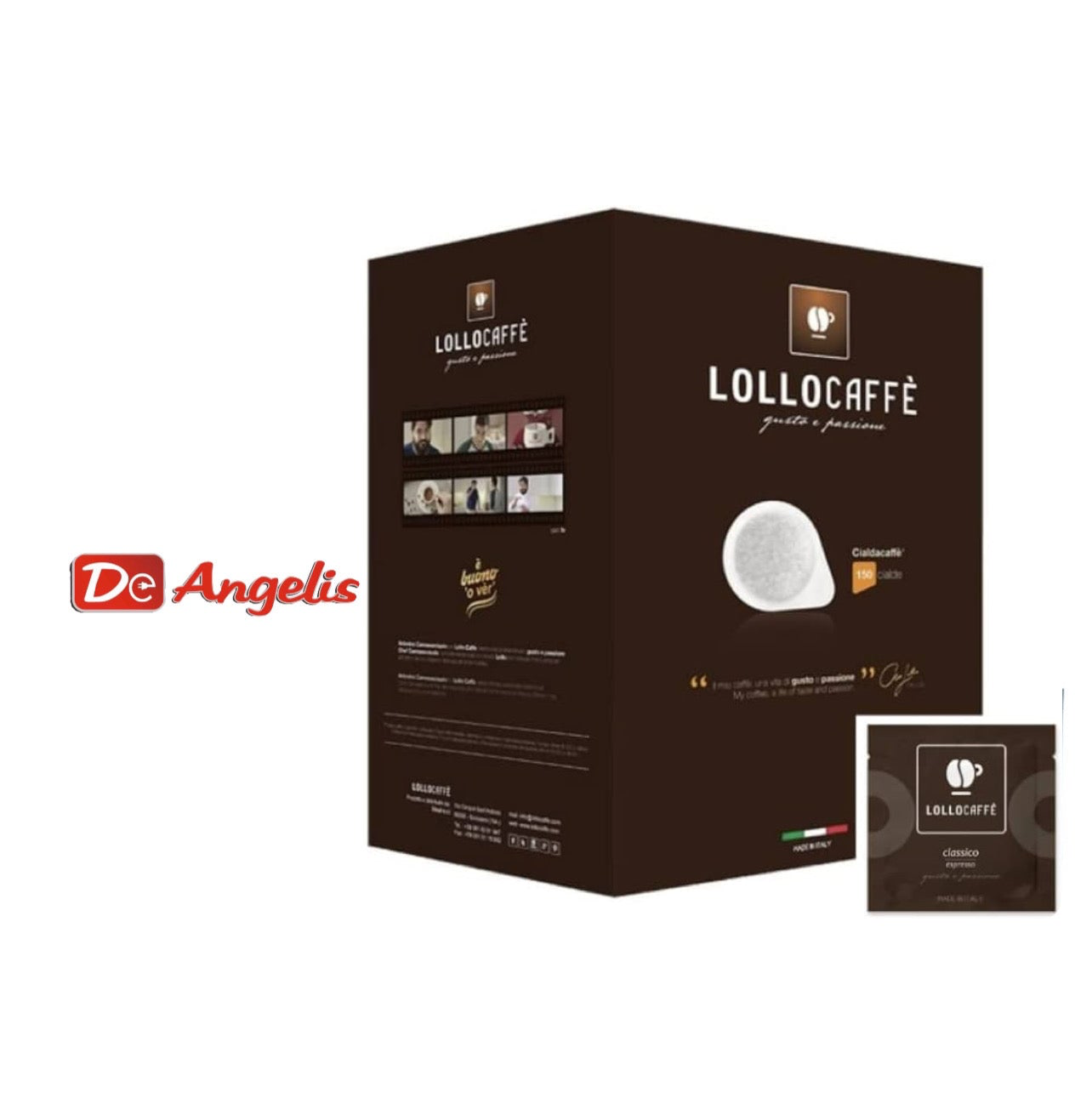 Lollo Caffè: 150 cialde