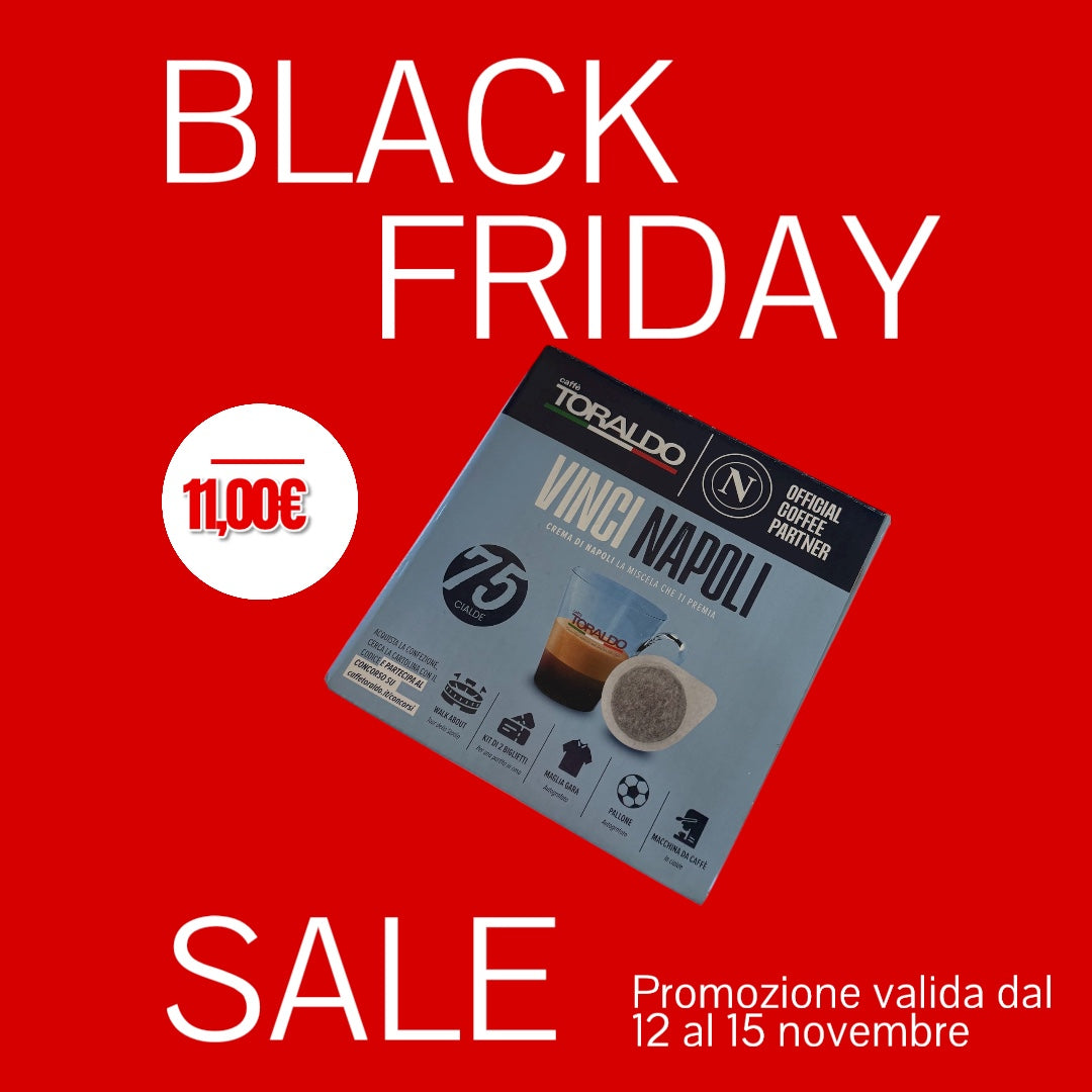 Black Friday: Crema di Napoli Toraldo 75 cialde