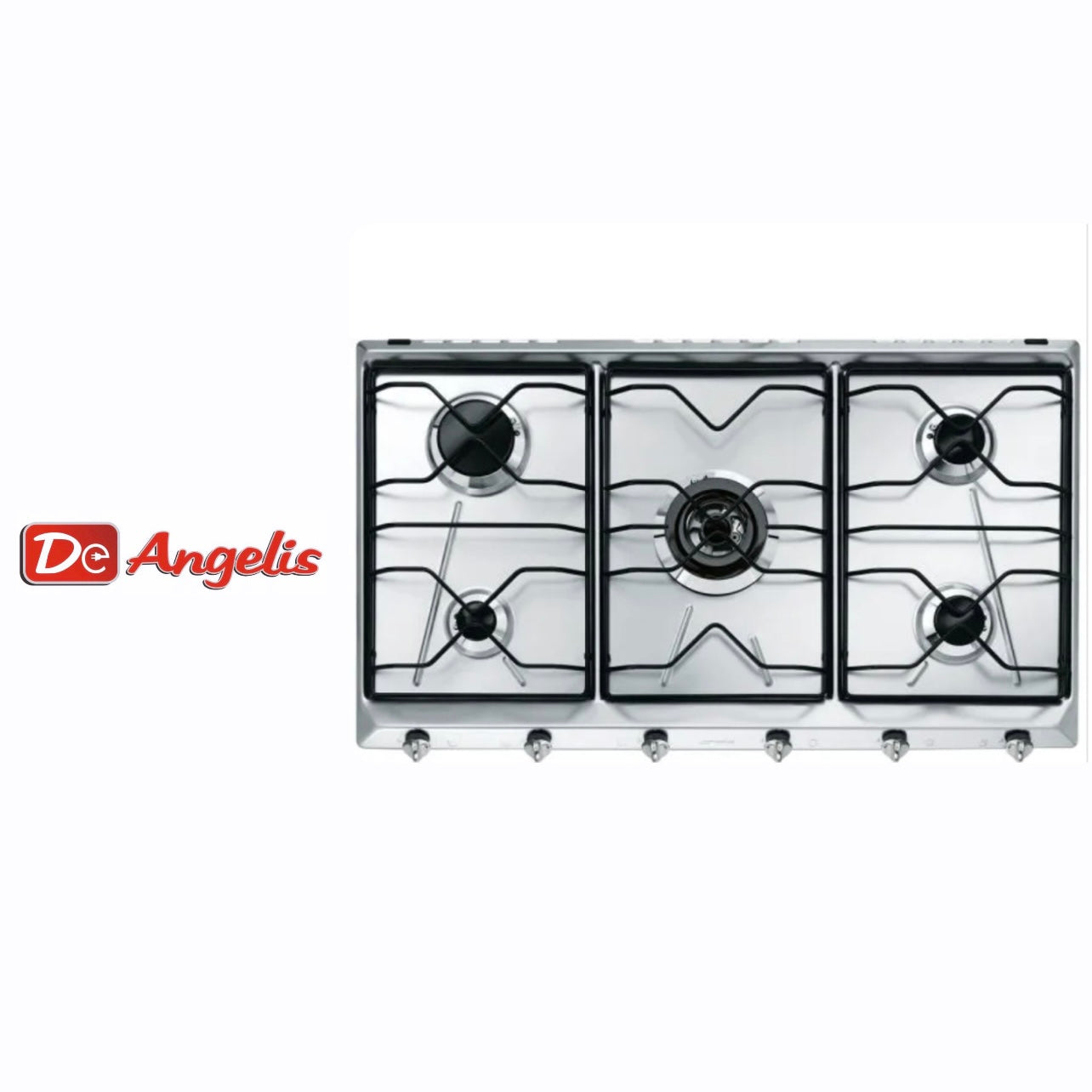 SMEG: Piano cottura 5 fuochi