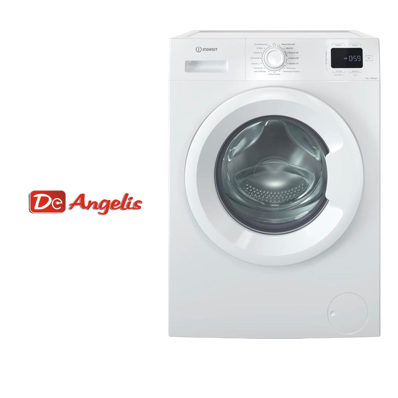 Indesit: Lavatrice 7kg