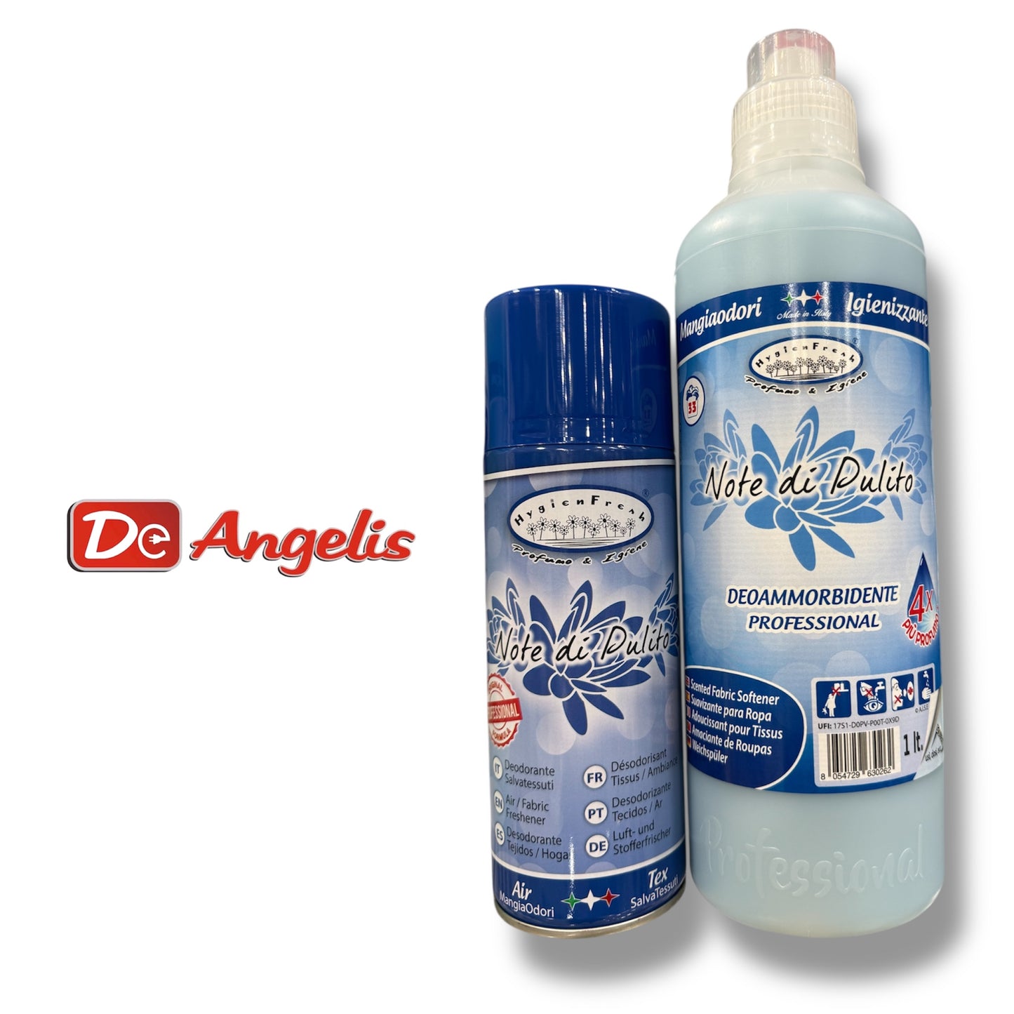 Confezione risparmio ammorbidente e spray ambiente/tessuti 450ml