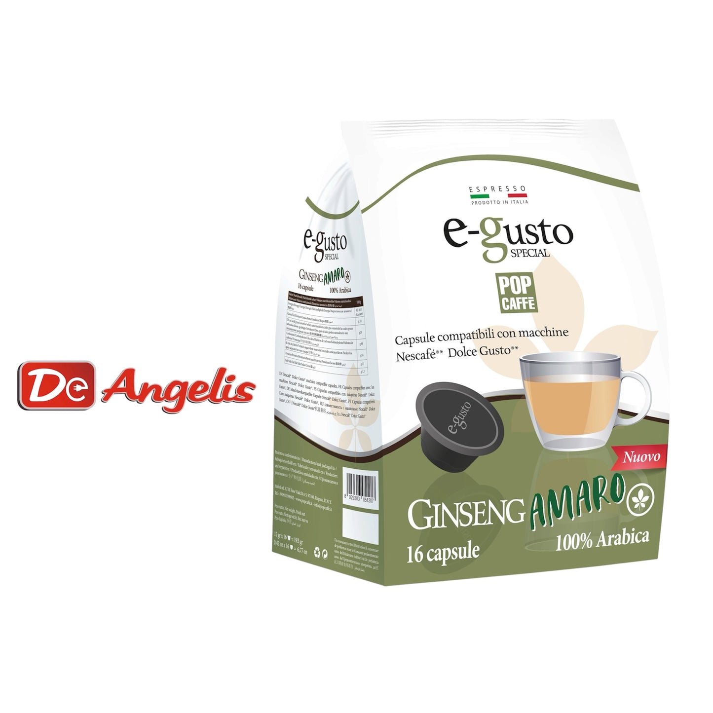 Capsule E-Gusto: compatibili dolcegusto