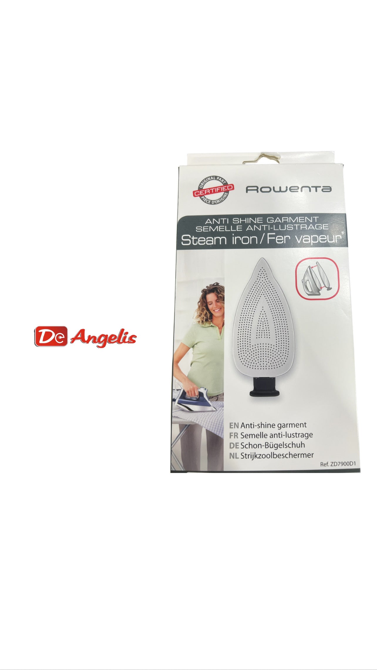 Rowenta: protezione per ferro da stiro