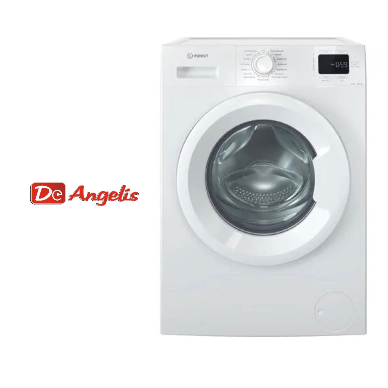 Indesit: lavatrice 8kg