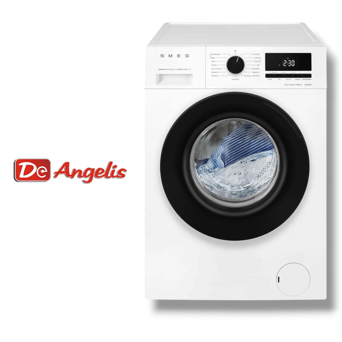 Smeg - Lavatrice 7kg slim