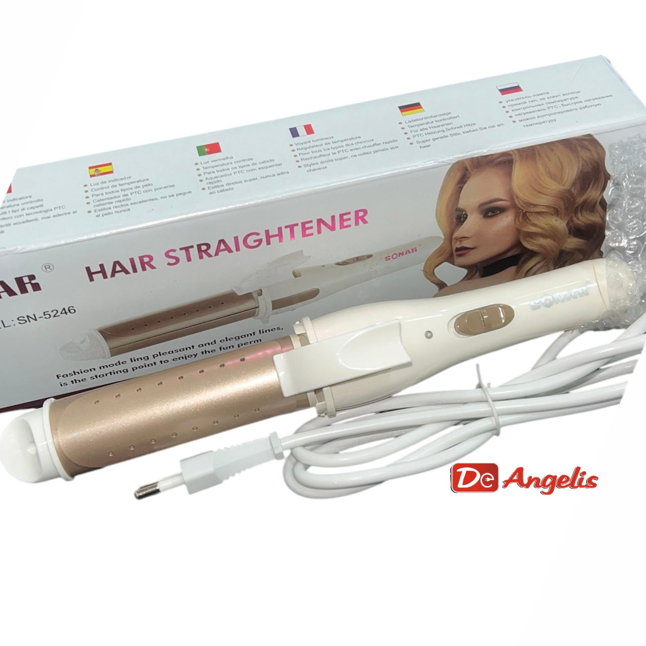 Piastra capelli onde