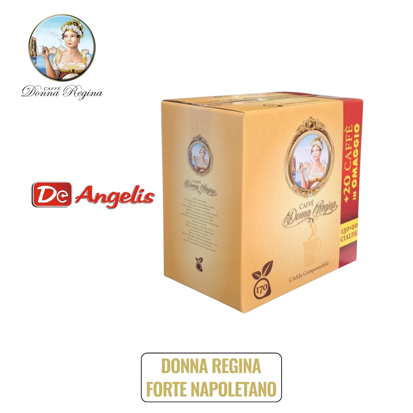 Donna Regina: cialde 150+20 omaggio