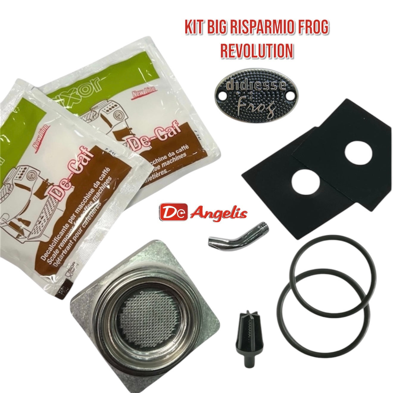 Kit Big risparmio Frog Revolution con portacialda in alluminio