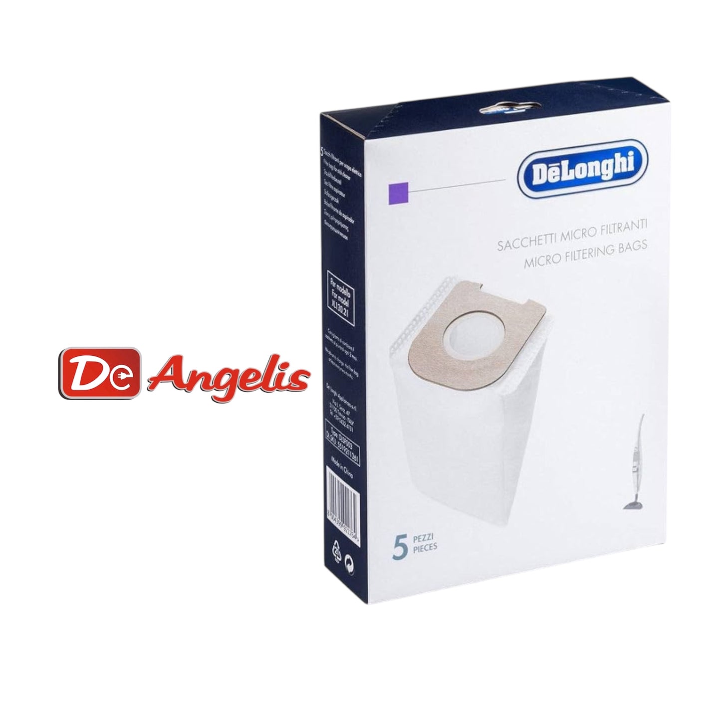 DeLonghi: DLSF003 Sacchetti da 5 originale
