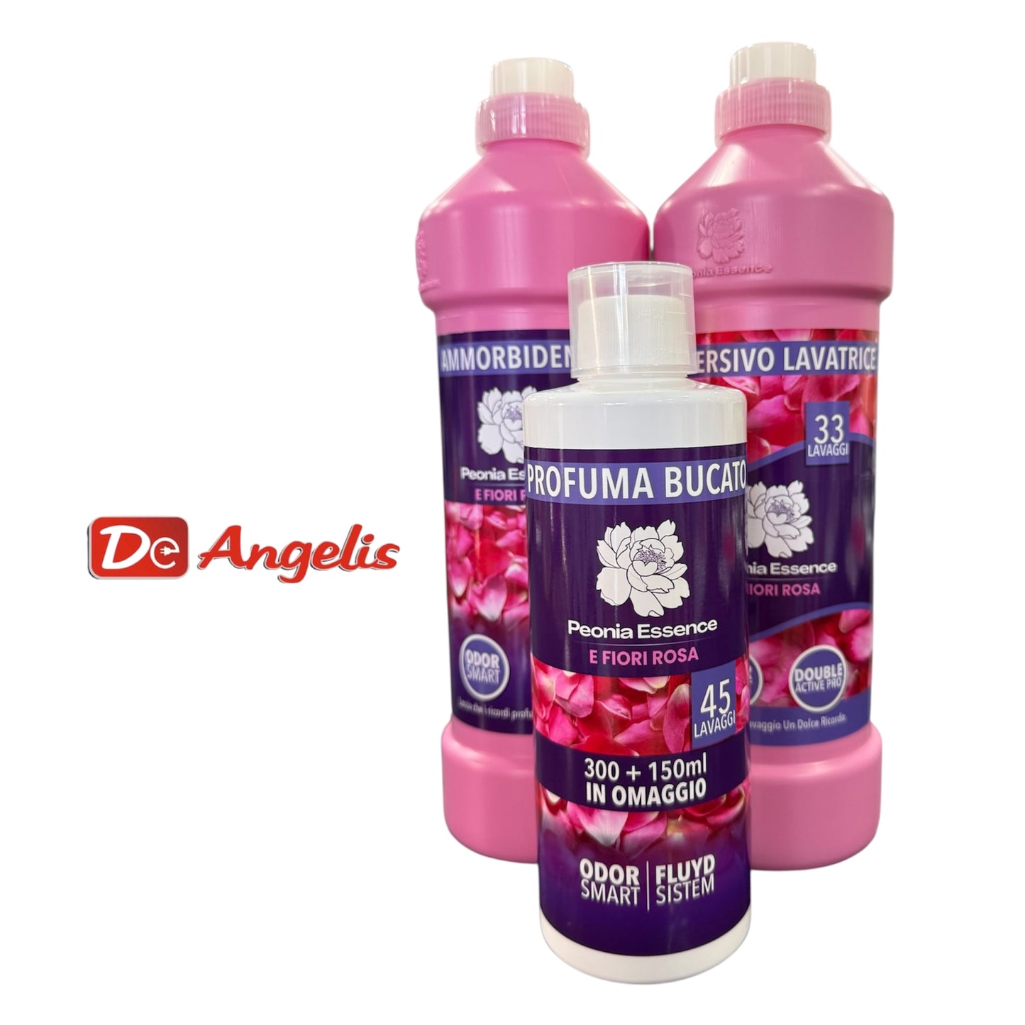 Combo ammorbidente - profuma bucato e detersivo