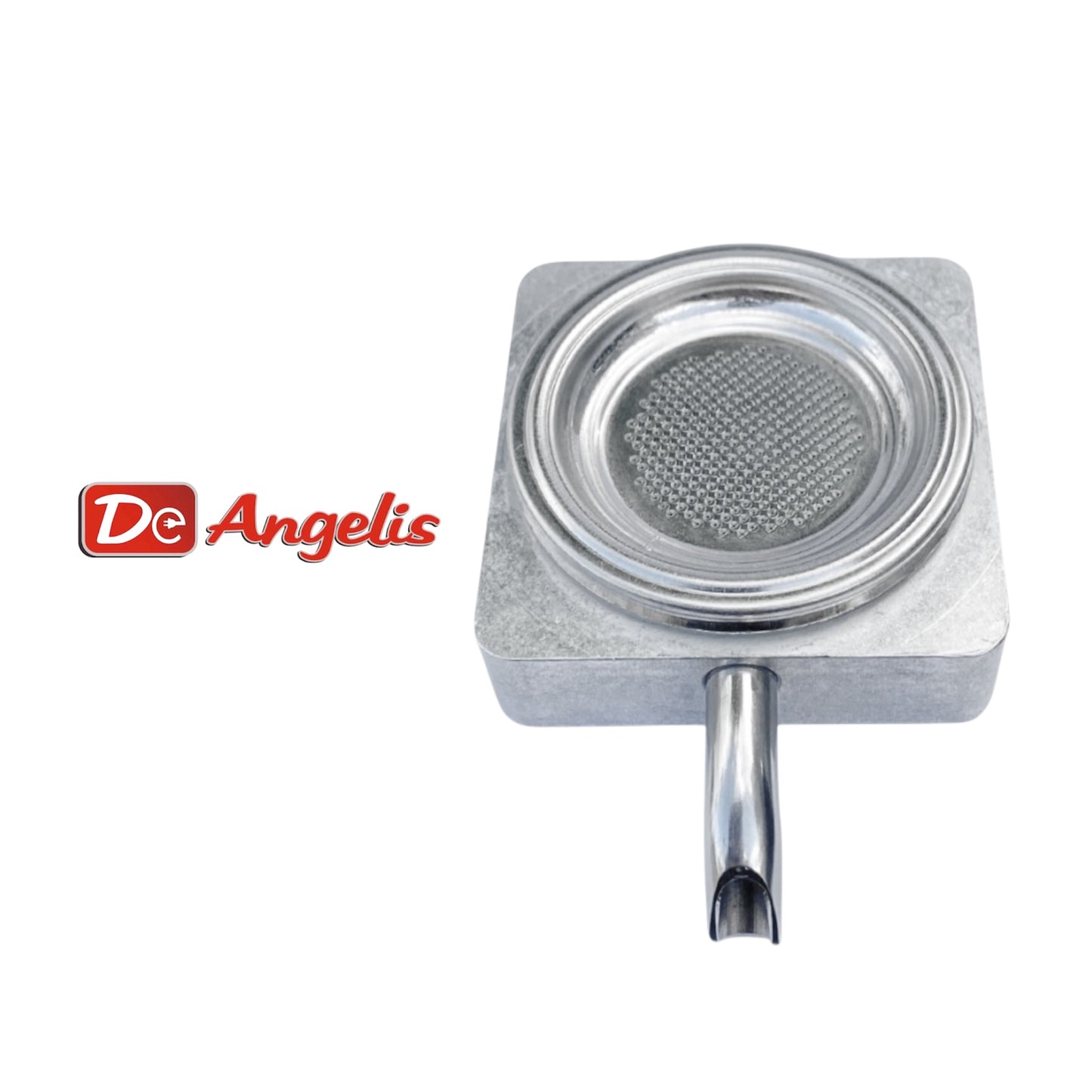 Portacialda in alluminio completo