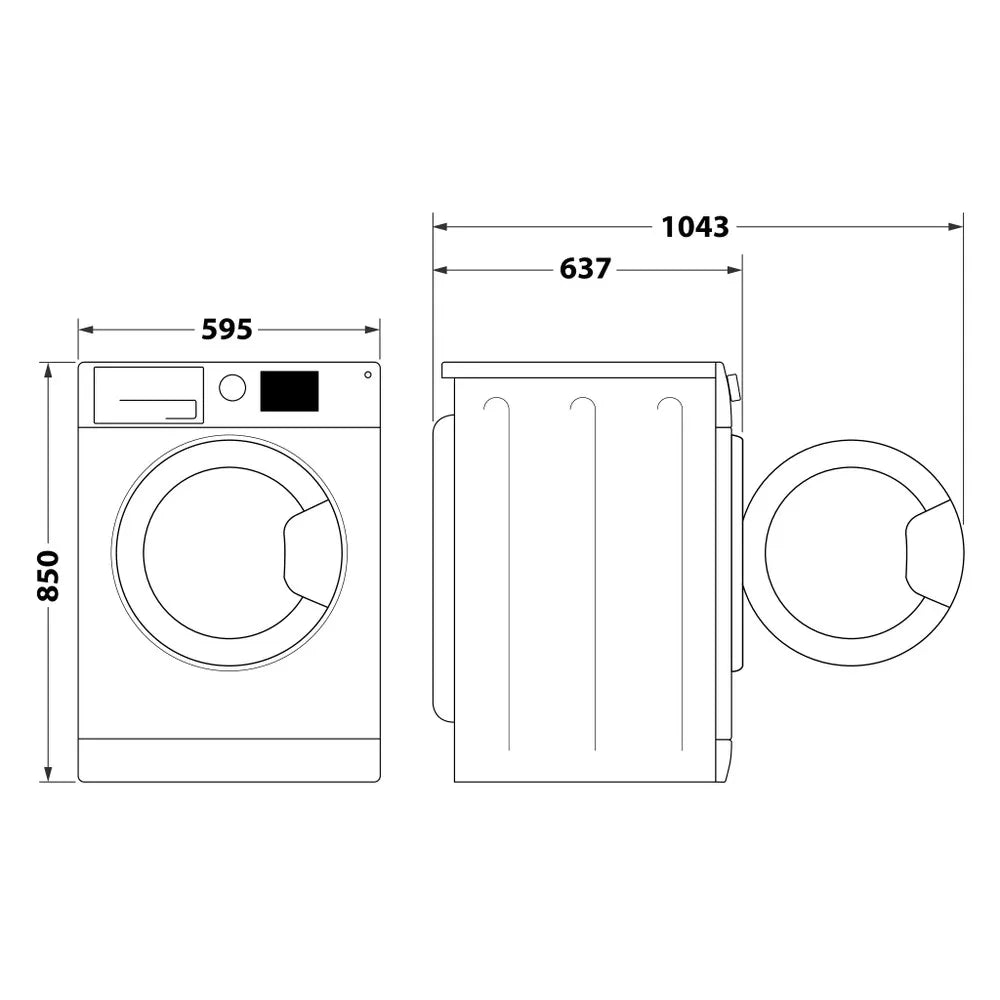 Hotpoint Ariston: Lavatrice 8kg