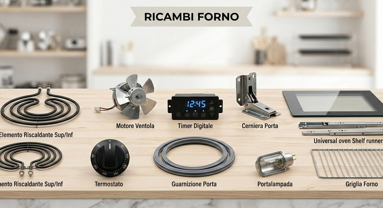 Ricambi Forno Incasso