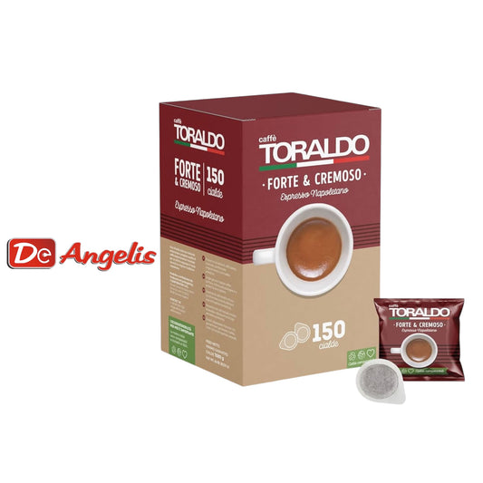 Caffè Toraldo: Forte e Cremoso 150 cialde