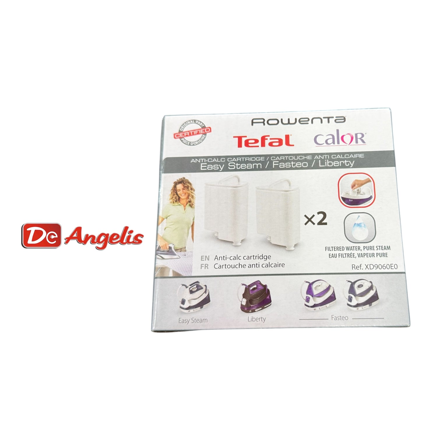 Rowenta XD9060E0 - Set 2 cartucce anticalcare