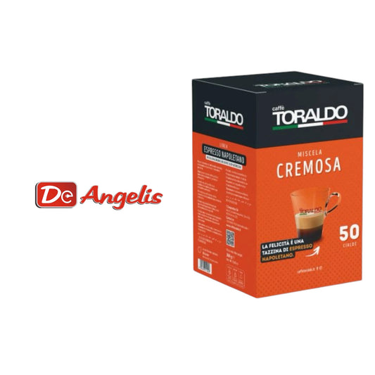 Caffè Toraldo: 50 cialde miscela cremosa