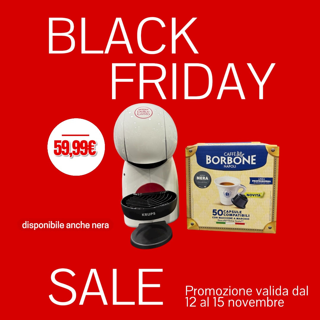 Black Friday: DolceGusto macchina da caffè capsule