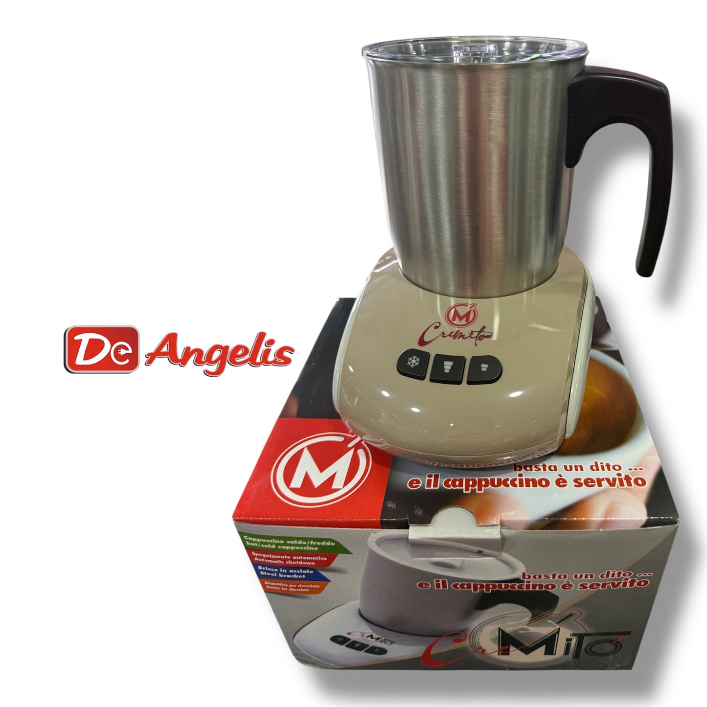 creMito: cappuccinatore caldo/freddo
