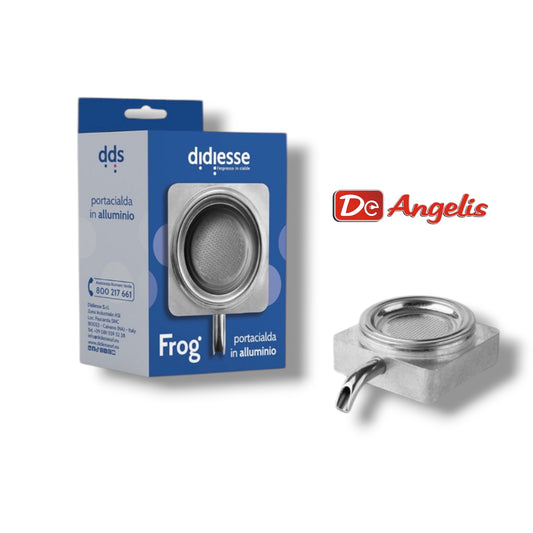 Portacialda in alluminio completo