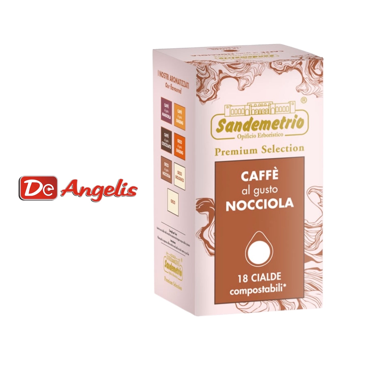 Caffè Nocciola e Ginseng in cialda