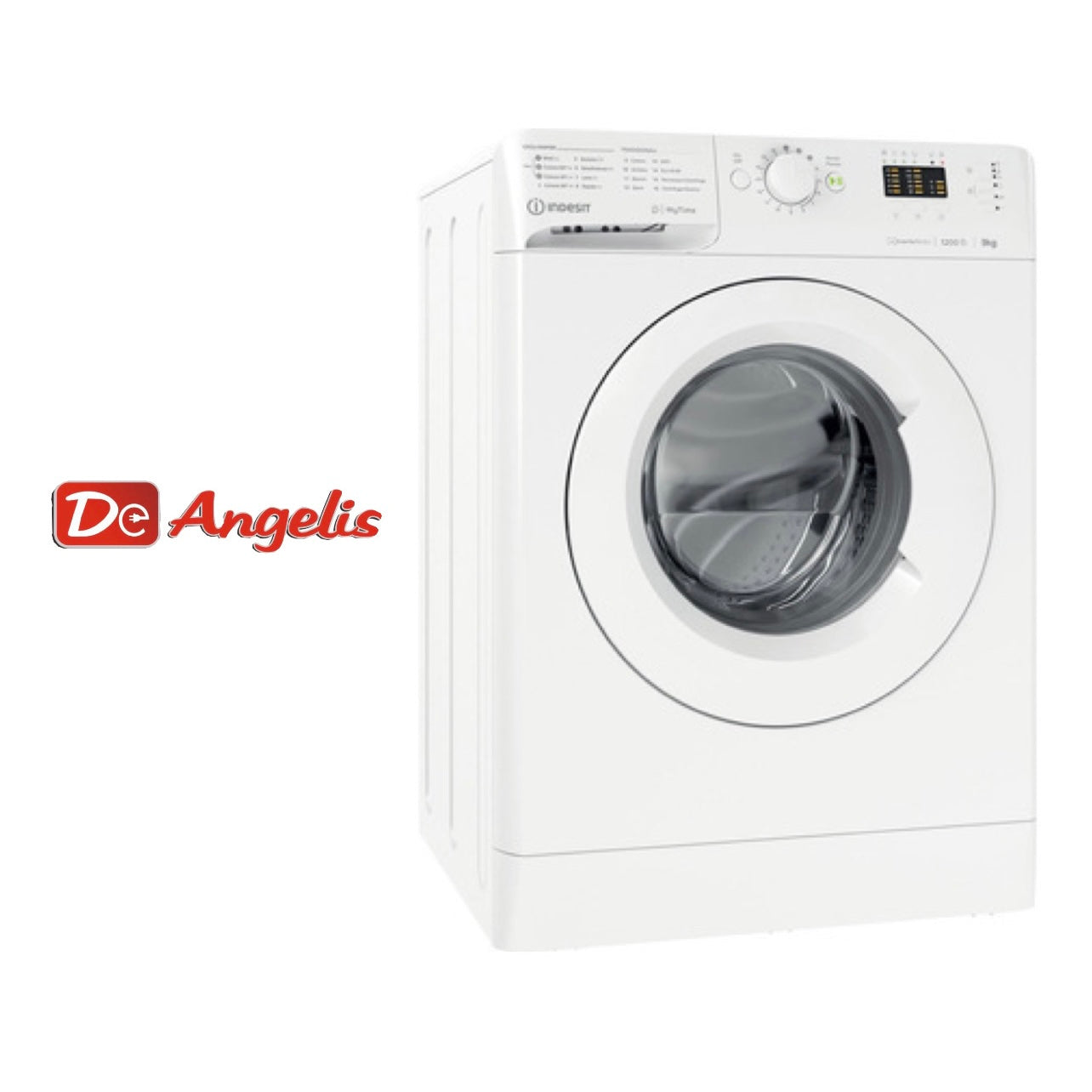 Indesit: lavatrice 9kg