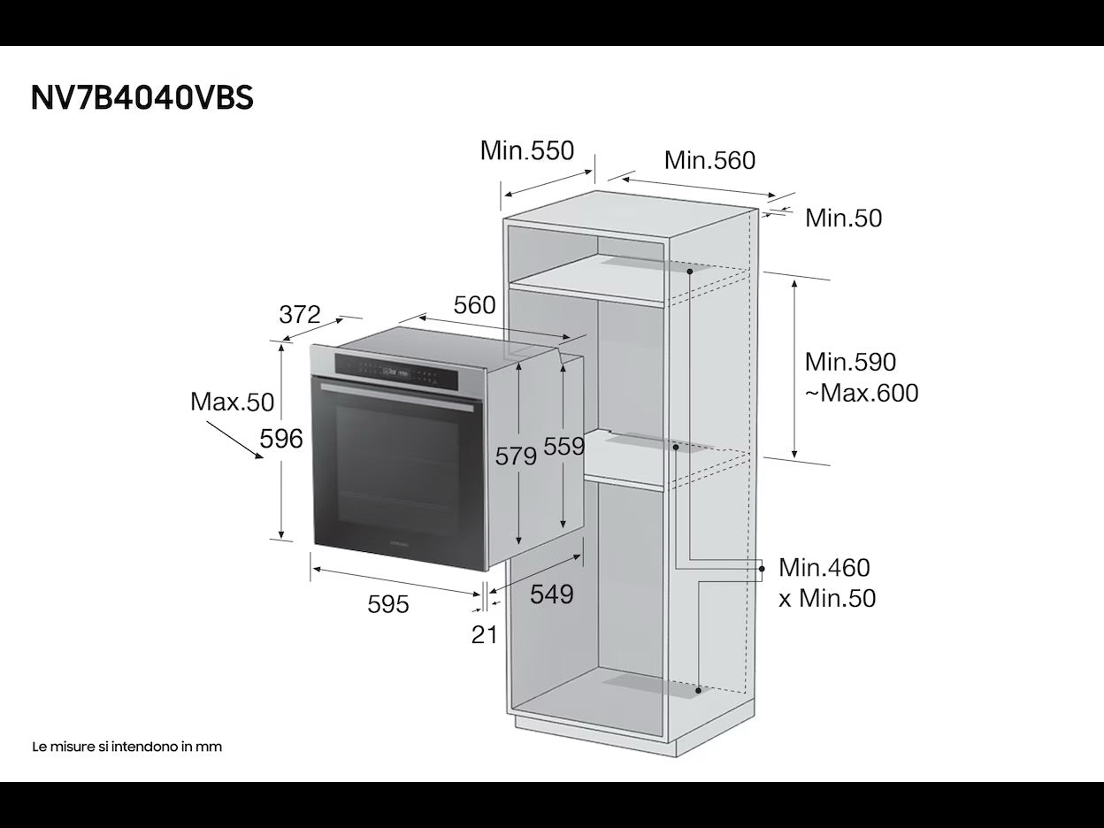 Samsung: Forno Multifunzione Serie 4
