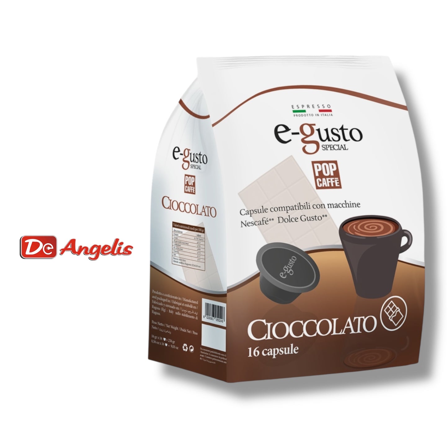 Capsule E-Gusto: compatibili dolcegusto