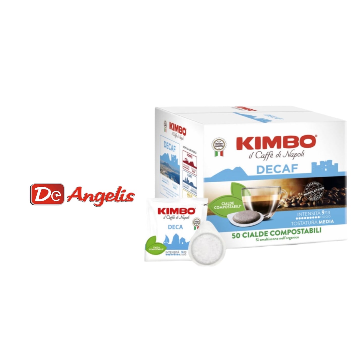 Kimbo: 100 cialde Decaf