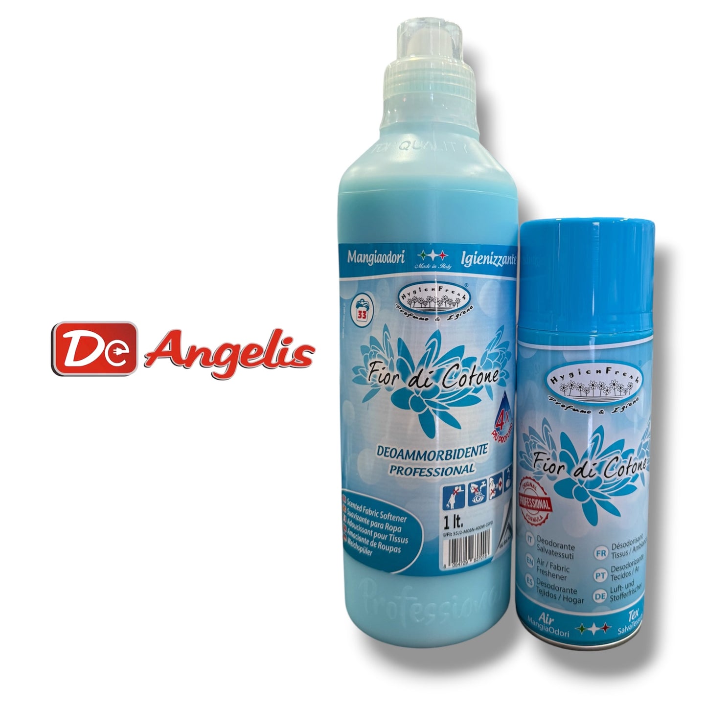 Set Hygienfresh - spray tessuti e ammorbidente