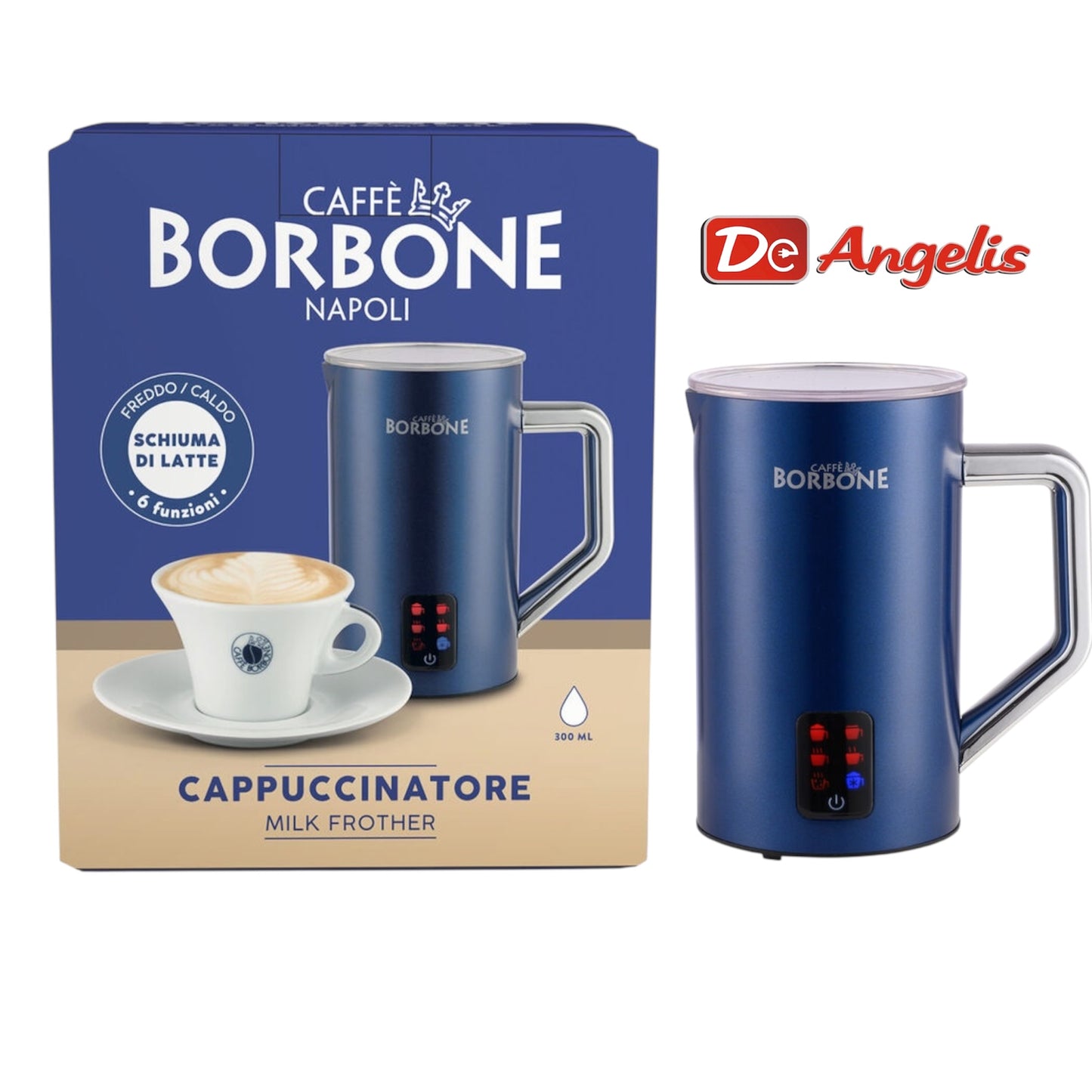 Caffè Borbone: Cappuccinatore e Montalatte Elettrico