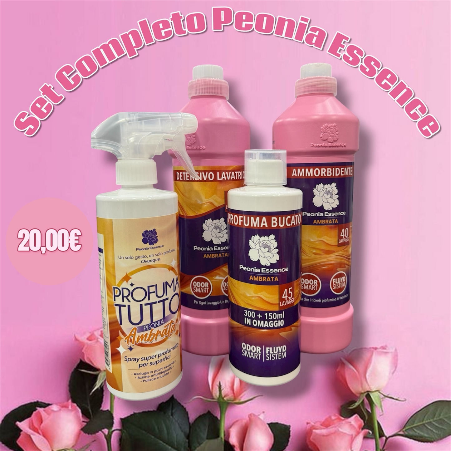 Set Completo Peonia Essence