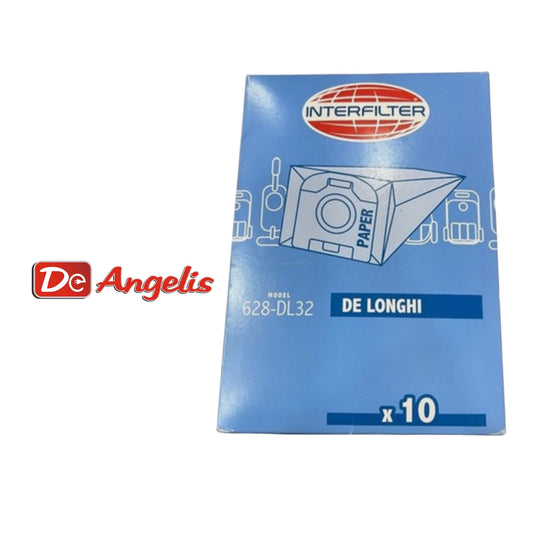 Delonghi: 628-DL32 Sacchetti da 10 compatibili