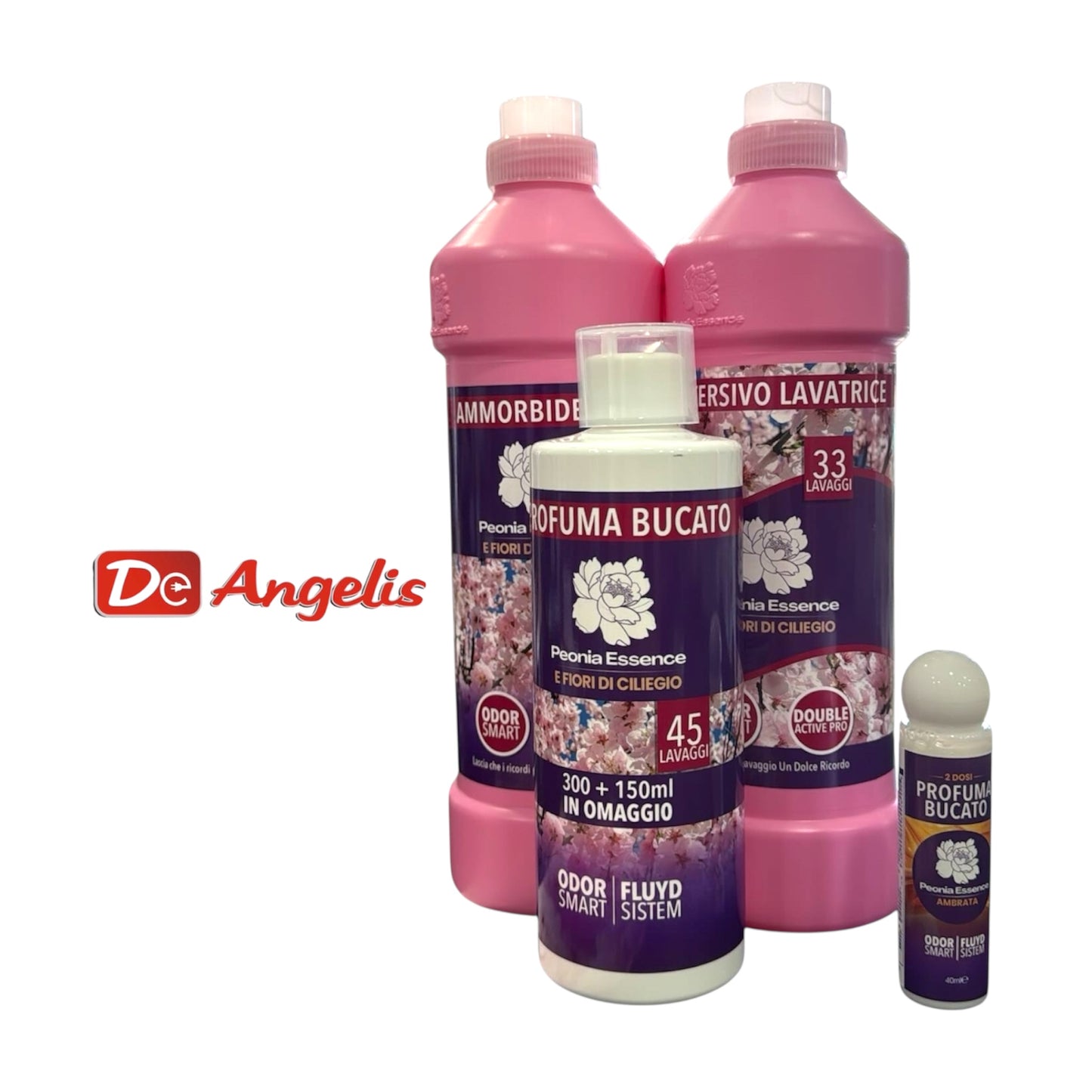 Combo ammorbidente - profuma bucato e detersivo