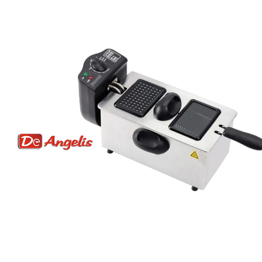 Royalty Line: Friggitrice ad olio 3L acciaio inox